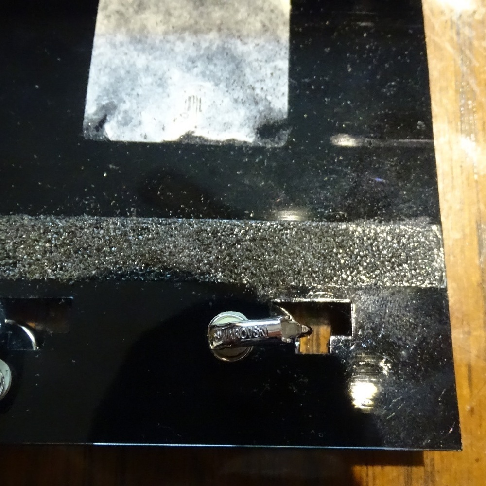 WORN ONCE FOR A WEDDING SWAROVSKI JEWELRY CLIP ON EARRINGS - Picture 2 of 2